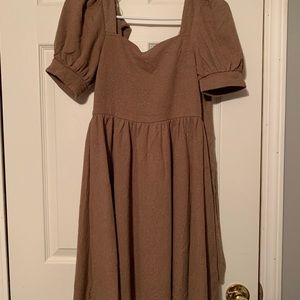 Mine brown dress